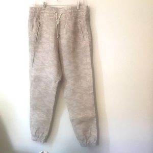 Athleta linen joggers